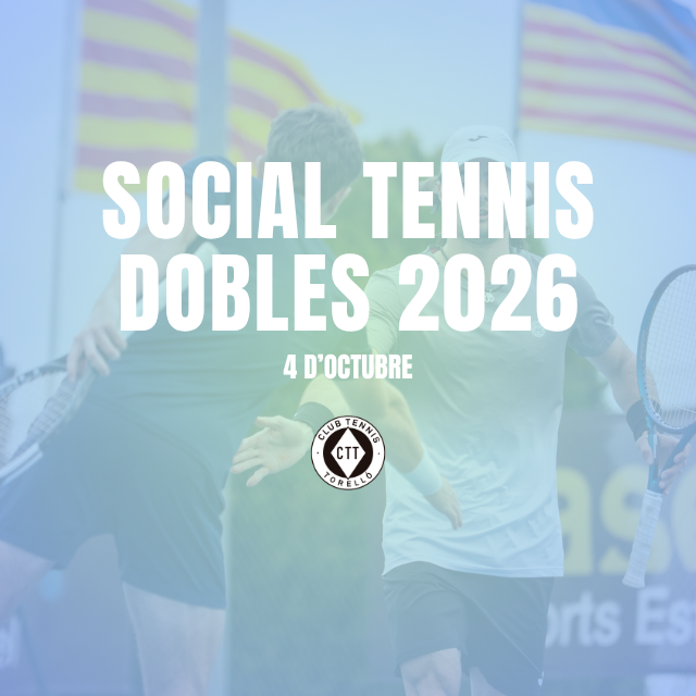 Campionat Social de Tennis DOBLES 2026